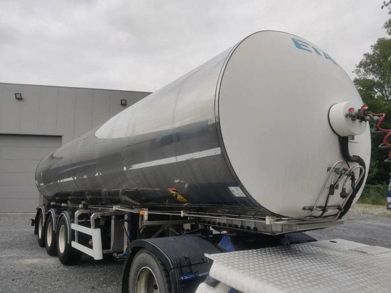 ETA TANK FOR MILK / WATER - 29000 L - STAINLESS STEEL/INOX - Semi-remorque citerne: photos 2 ETA TANK FOR MILK / WATER - 29000 L - STAINLESS STEEL/INOX - Semi-remorque citerne: photos 2