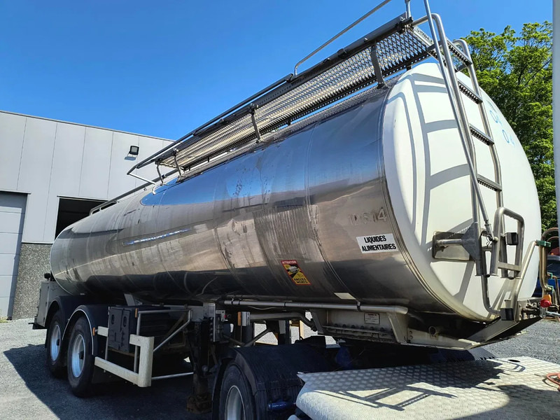 Magyar 25000L INSULATED INOX TANK - PUMP - Semi-remorque citerne: photos 5 Magyar 25000L INSULATED INOX TANK - PUMP - Semi-remorque citerne: photos 5