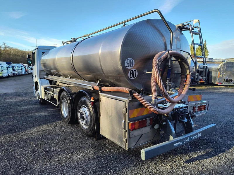 Camion citerne pour transport de lait Mercedes-Benz Actros 2536 15500L INSULATED INOX TANK - 1 COMP: photos 7