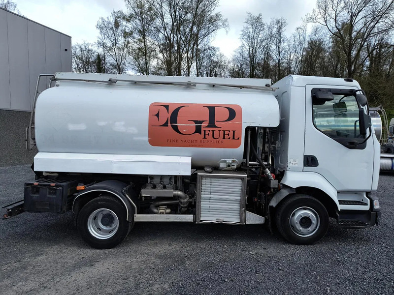 Renault Midlum 220 8000L FUEL / CARBURANT TANK - 3 COMP/ A LAMES - Camion citerne: photos 4 Renault Midlum 220 8000L FUEL / CARBURANT TANK - 3 COMP/ A LAMES - Camion citerne: photos 4