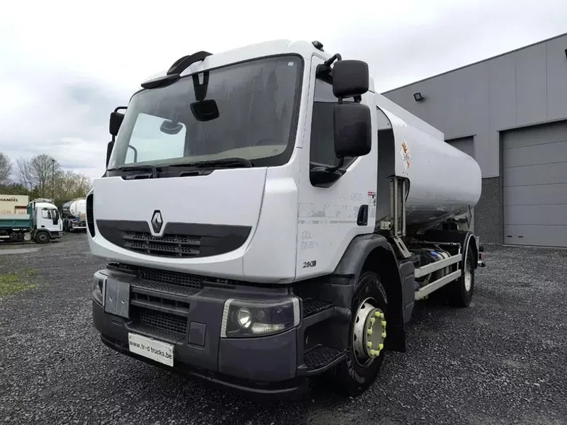Renault Premium 280 13500L FUEL / CARBURANT TRUCK - 4 COMP - LEAF/LAMES - Camion citerne: photos 1 Renault Premium 280 13500L FUEL / CARBURANT TRUCK - 4 COMP - LEAF/LAMES - Camion citerne: photos 1