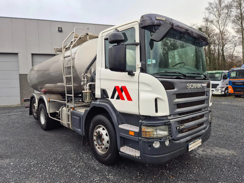 Scania P340 INSULATED INOX TANK 15000L - 1 COMP - RETARDER - Camion citerne: photos 3 Scania P340 INSULATED INOX TANK 15000L - 1 COMP - RETARDER - Camion citerne: photos 3