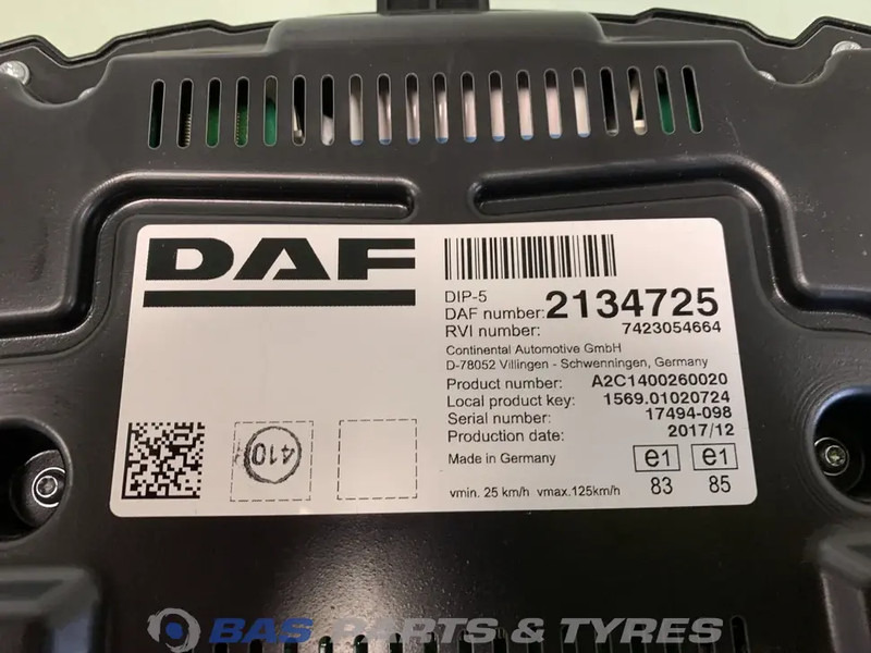 DAF LF Euro 6 - Panel de instrumentos pour Camion: photos 3 DAF LF Euro 6 - Panel de instrumentos pour Camion: photos 3