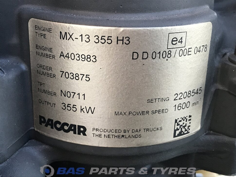 DAF XF106 - Moteur pour Camion: photos 5 DAF XF106 - Moteur pour Camion: photos 5