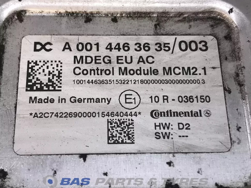 Mercedes-Benz Regeleenheid motor Mercedes A 001 446 36 35 - Bloc de gestion pour Camion: photos 3 Mercedes-Benz Regeleenheid motor Mercedes A 001 446 36 35 - Bloc de gestion pour Camion: photos 3