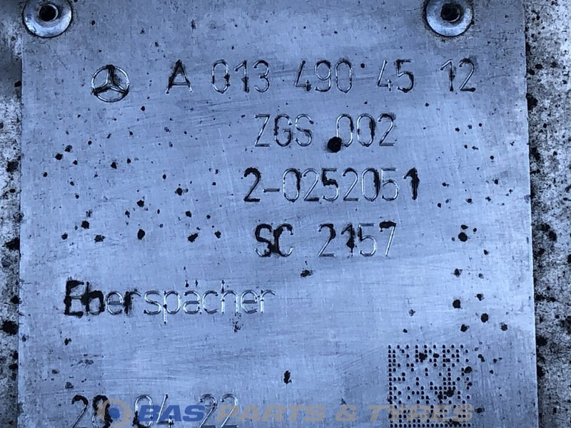 Mercedes-Benz Uitlaatdemper Mercedes A 013 490 45 12 - Silencieux pour Camion: photos 5 Mercedes-Benz Uitlaatdemper Mercedes A 013 490 45 12 - Silencieux pour Camion: photos 5