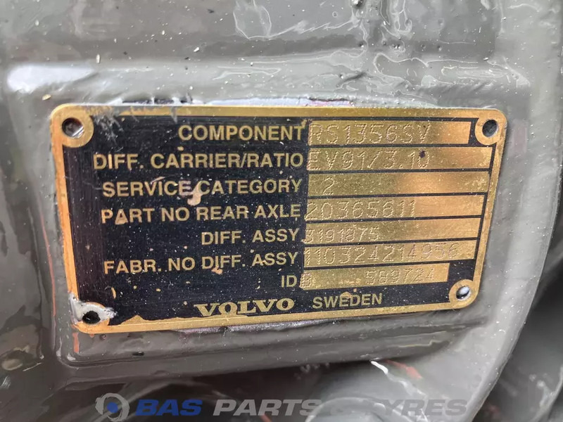 Volvo Differentieel Volvo RSS1356 RSS1356 - Différentiel pour Camion: photos 5 Volvo Differentieel Volvo RSS1356 RSS1356 - Différentiel pour Camion: photos 5