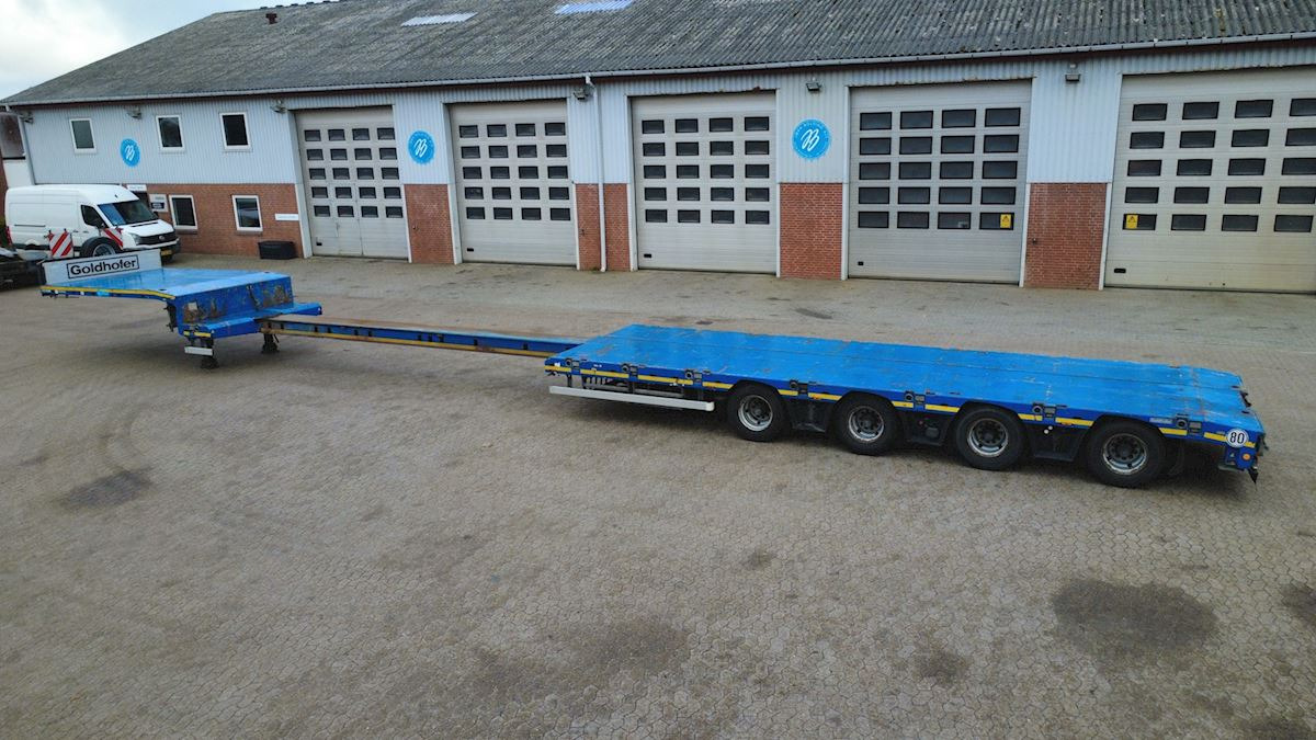 Goldhofer STN-L 4 A F2 - Semi-remorque plateau: photos 5 Goldhofer STN-L 4 A F2 - Semi-remorque plateau: photos 5