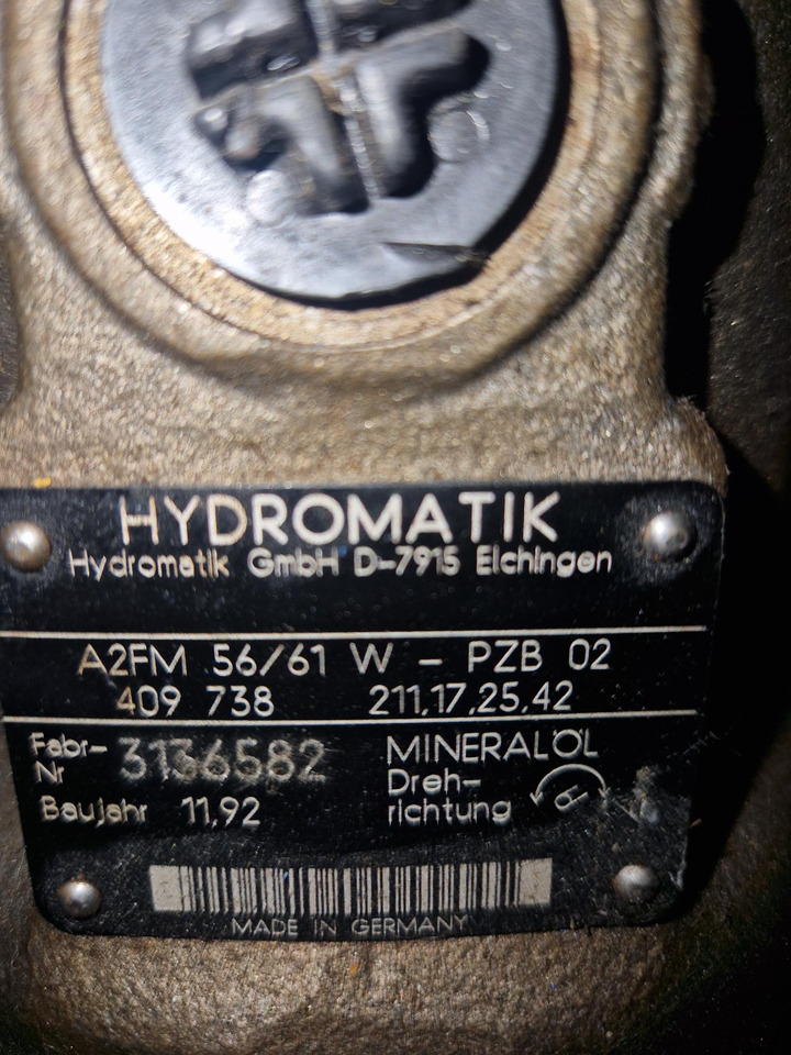 BOMBA HYDROMATIK A2FM 56/61W - Pompe hydraulique: photos 3 BOMBA HYDROMATIK A2FM 56/61W - Pompe hydraulique: photos 3