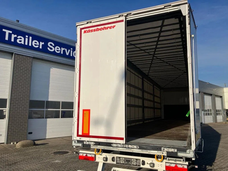 Semi-remorque rideaux coulissants neuf Kässbohrer SCS X / 90 - 12 / 27 Schuifzeilen met twee liftassen en hefdak 500mm: photos 9