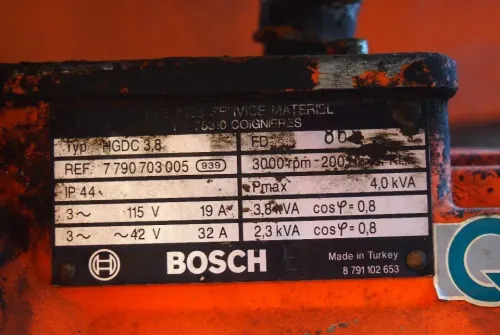 Matériel de chantier Agregat Bosch  2006 i Młot do kucia: photos 6