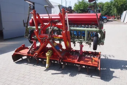 Agregat uprawowo-siewny Kuhn HRB 301 2000 brona aktywna wirująca KUHN NODET - Combiné de semis: photos 2 Agregat uprawowo-siewny Kuhn HRB 301 2000 brona aktywna wirująca KUHN NODET - Combiné de semis: photos 2