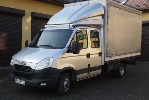 Samochód Iveco Daily 35c21 2012 DMC 3,5T DOKA dubel kabina - Utilitaire plateau baché, Utilitaire double cabine: photos 2 Samochód Iveco Daily 35c21 2012 DMC 3,5T DOKA dubel kabina - Utilitaire plateau baché, Utilitaire double cabine: photos 2