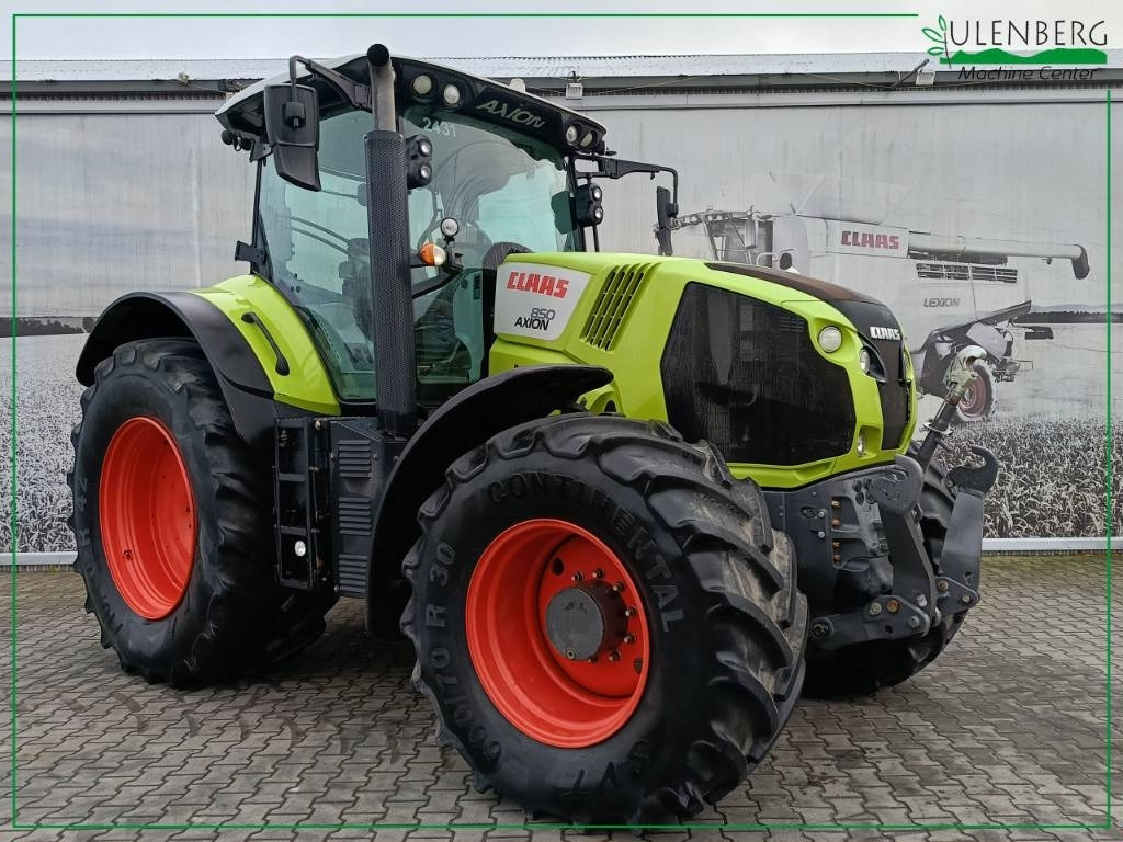 Claas Axion 850 CIS - Tracteur agricole: photos 1 Claas Axion 850 CIS - Tracteur agricole: photos 1