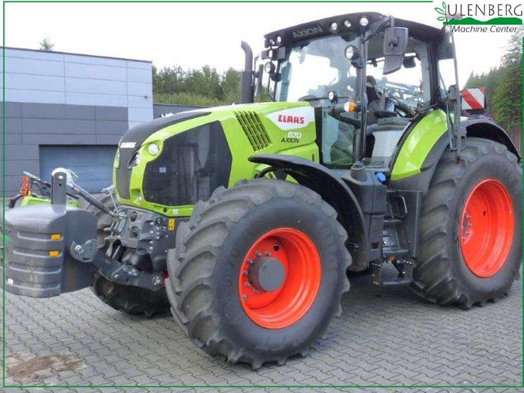 Claas Axion 870 Cmatic - Tracteur agricole: photos 5 Claas Axion 870 Cmatic - Tracteur agricole: photos 5