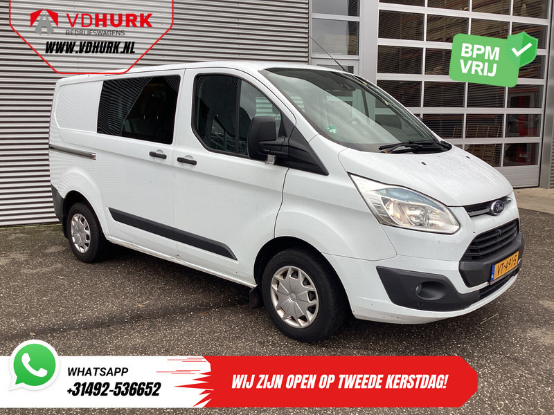 Ford Transit Custom 2.2 TDCI Trend DC Dubbel Cabine EXPORT 6 Pers./ Navi/ Camera/ Cruise/ Airco / PDC V+A/ Trekhaak - Fourgonnette, Utilitaire double cabine: photos 1 Ford Transit Custom 2.2 TDCI Trend DC Dubbel Cabine EXPORT 6 Pers./ Navi/ Camera/ Cruise/ Airco / PDC V+A/ Trekhaak - Fourgonnette, Utilitaire double cabine: photos 1