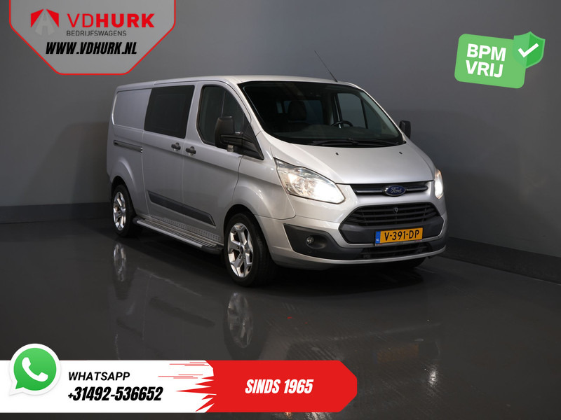 Ford Transit Custom 2.2 TDCI Trend Dubbel Cabine DC L2 BPM VRIJ! NL Auto/ Leder/ Stoelverw./ Camera/ PDC/ LMV/ Sidesteps - Fourgonnette, Utilitaire double cabine: photos 1 Ford Transit Custom 2.2 TDCI Trend Dubbel Cabine DC L2 BPM VRIJ! NL Auto/ Leder/ Stoelverw./ Camera/ PDC/ LMV/ Sidesteps - Fourgonnette, Utilitaire double cabine: photos 1
