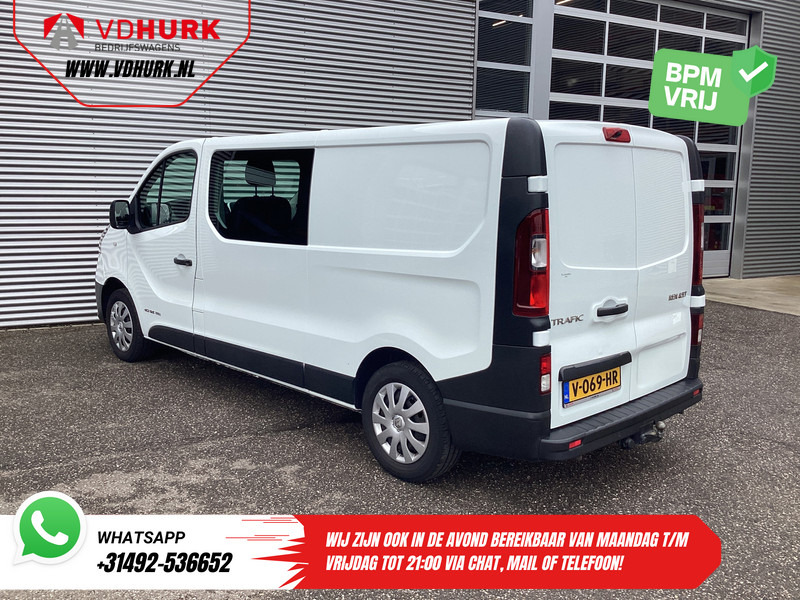 Renault Trafic 1.6 dCi 125 pk L2 DC Dubbel Cabine BPM VRIJ NL Auto/ Camera/ Cruise/ Navi/ Airco/ Trekhaak - Fourgonnette, Utilitaire double cabine: photos 2 Renault Trafic 1.6 dCi 125 pk L2 DC Dubbel Cabine BPM VRIJ NL Auto/ Camera/ Cruise/ Navi/ Airco/ Trekhaak - Fourgonnette, Utilitaire double cabine: photos 2