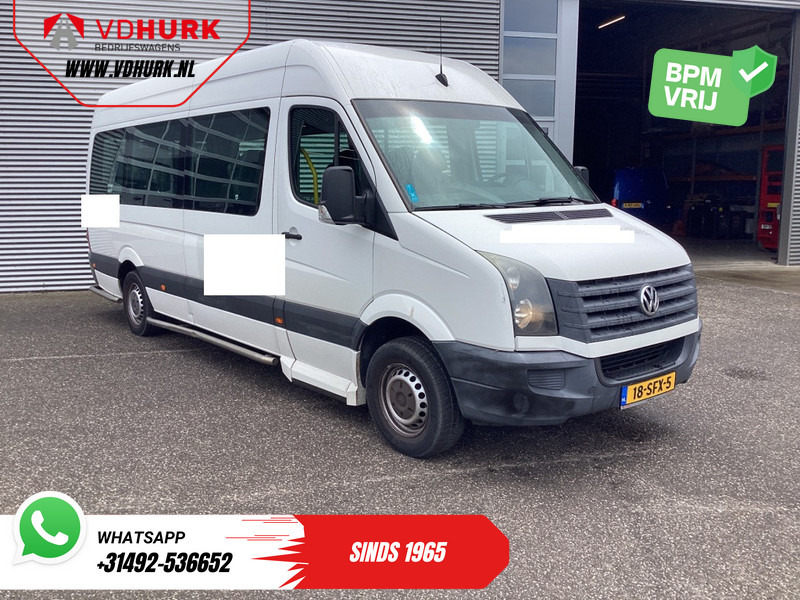 Volkswagen Crafter 35 2.0 TDI L3H2 EXPORT ONLY! €9.559 incl BTW/BPM Rolstoellift/ 9 Pers/ 9P/ Sidebars/ Rearbar/ Airco - Minibus, Transport de personnes: photos 1 Volkswagen Crafter 35 2.0 TDI L3H2 EXPORT ONLY! €9.559 incl BTW/BPM Rolstoellift/ 9 Pers/ 9P/ Sidebars/ Rearbar/ Airco - Minibus, Transport de personnes: photos 1