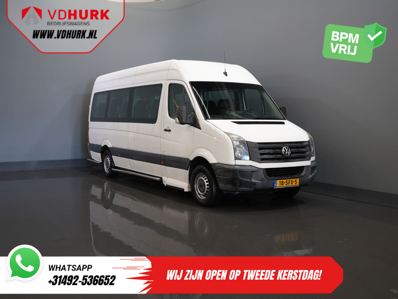Volkswagen Crafter 35 2.0 TDI L3H2 EXPORT ONLY! €9.559 incl BTW/BPM Rolstoellift/ 9 Pers/ 9P/ Sidebars/ Rearbar/ Airco - Minibus, Transport de personnes: photos 1 Volkswagen Crafter 35 2.0 TDI L3H2 EXPORT ONLY! €9.559 incl BTW/BPM Rolstoellift/ 9 Pers/ 9P/ Sidebars/ Rearbar/ Airco - Minibus, Transport de personnes: photos 1