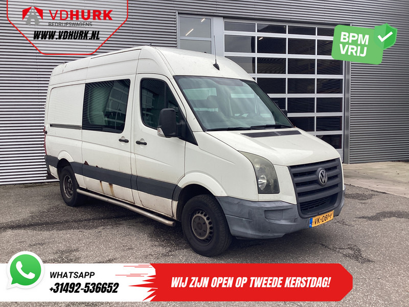 Volkswagen Crafter 50 2.5 TDI Aut. L2H2 DC Dubbel Cabine EXPORT 5 cil/ 3.5t Trekverm./ Airco/ 6 Pers./ 270Gr.Deuren/ Trekhaak - Fourgon utilitaire, Utilitaire double cabine: photos 1 Volkswagen Crafter 50 2.5 TDI Aut. L2H2 DC Dubbel Cabine EXPORT 5 cil/ 3.5t Trekverm./ Airco/ 6 Pers./ 270Gr.Deuren/ Trekhaak - Fourgon utilitaire, Utilitaire double cabine: photos 1