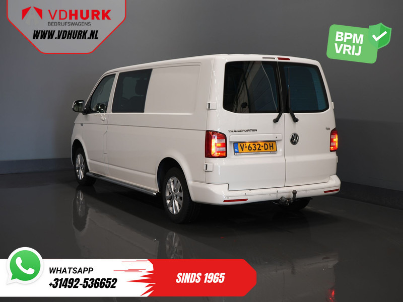 Volkswagen Transporter T6 2.0 TDI 150 pk DSG Aut. L2 Highline E6 DC Dubbel Cabine BPM VRIJ! Carplay/ Alarm/ Leder/ Cruise/ PDC/ Sidebars/ Trekhaak/ LMV - Fourgonnette, Utilitaire double cabine: photos 2 Volkswagen Transporter T6 2.0 TDI 150 pk DSG Aut. L2 Highline E6 DC Dubbel Cabine BPM VRIJ! Carplay/ Alarm/ Leder/ Cruise/ PDC/ Sidebars/ Trekhaak/ LMV - Fourgonnette, Utilitaire double cabine: photos 2