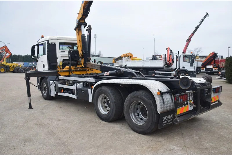 MAN TGS 26.360 - Camion ampliroll, Camion grue: photos 4 MAN TGS 26.360 - Camion ampliroll, Camion grue: photos 4