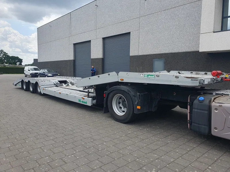 Semi-remorque porte-voitures VS MONT VSAT02  -Belgische Trailer - Truck transporter: photos 9