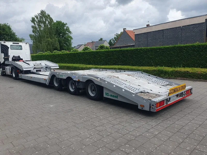 Semi-remorque porte-voitures VS MONT VSAT02  -Belgische Trailer - Truck transporter: photos 13