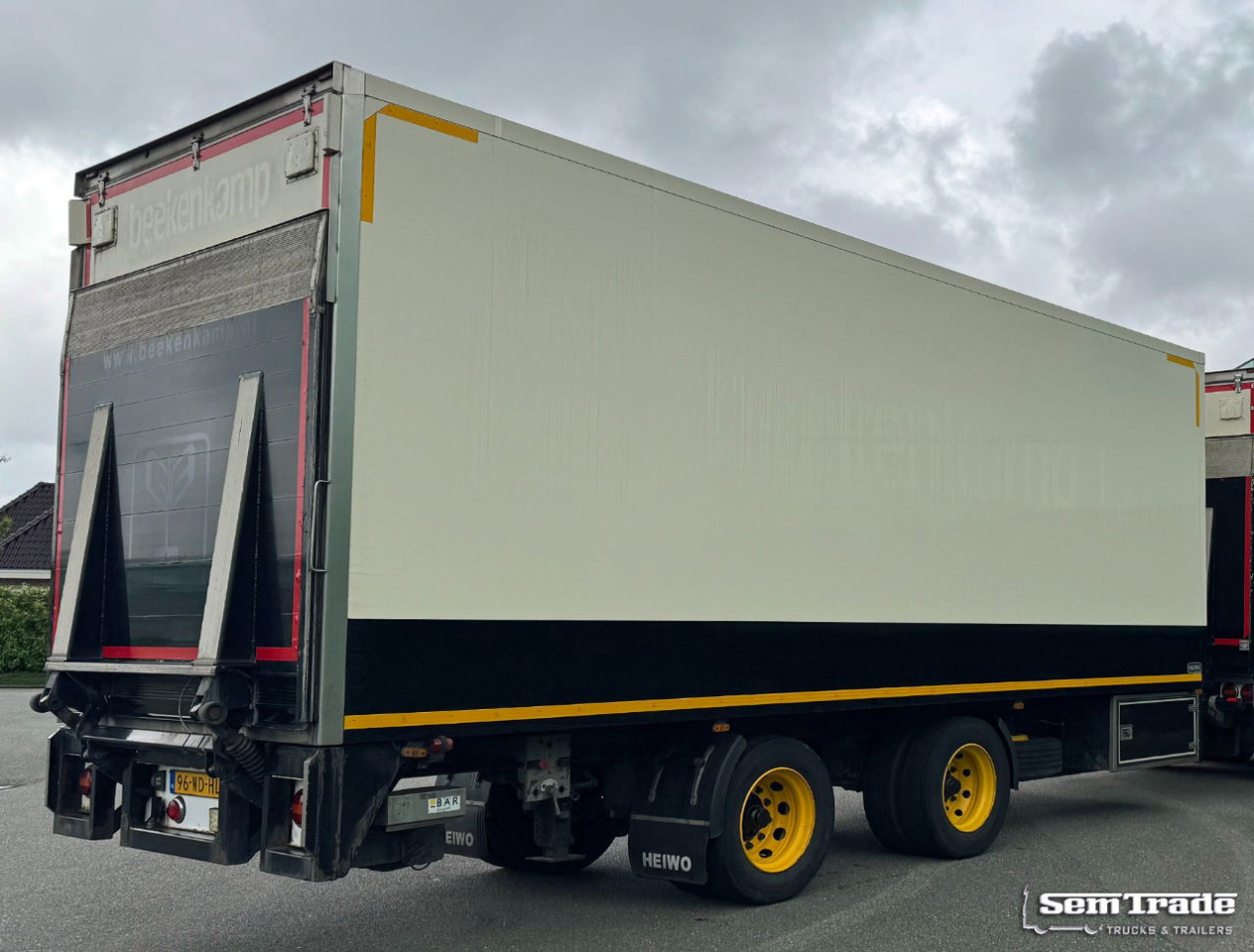 HTF Heiwo Isolated BOX TRS Cooling Tail Lift Holland-Trailer - Remorque frigorifique: photos 5 HTF Heiwo Isolated BOX TRS Cooling Tail Lift Holland-Trailer - Remorque frigorifique: photos 5