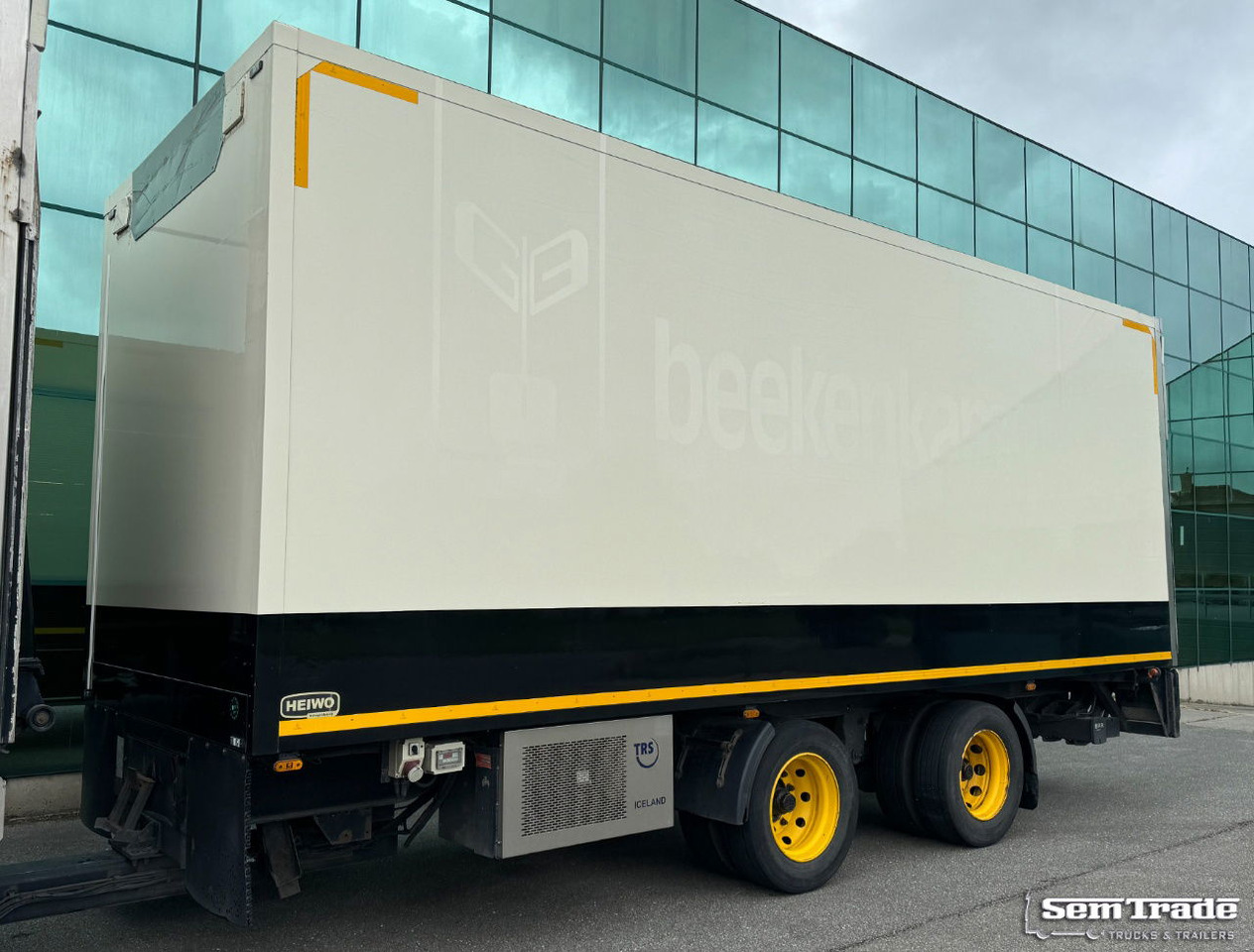 HTF Heiwo Isolated BOX TRS Cooling Tail Lift Holland-Trailer - Remorque frigorifique: photos 1 HTF Heiwo Isolated BOX TRS Cooling Tail Lift Holland-Trailer - Remorque frigorifique: photos 1