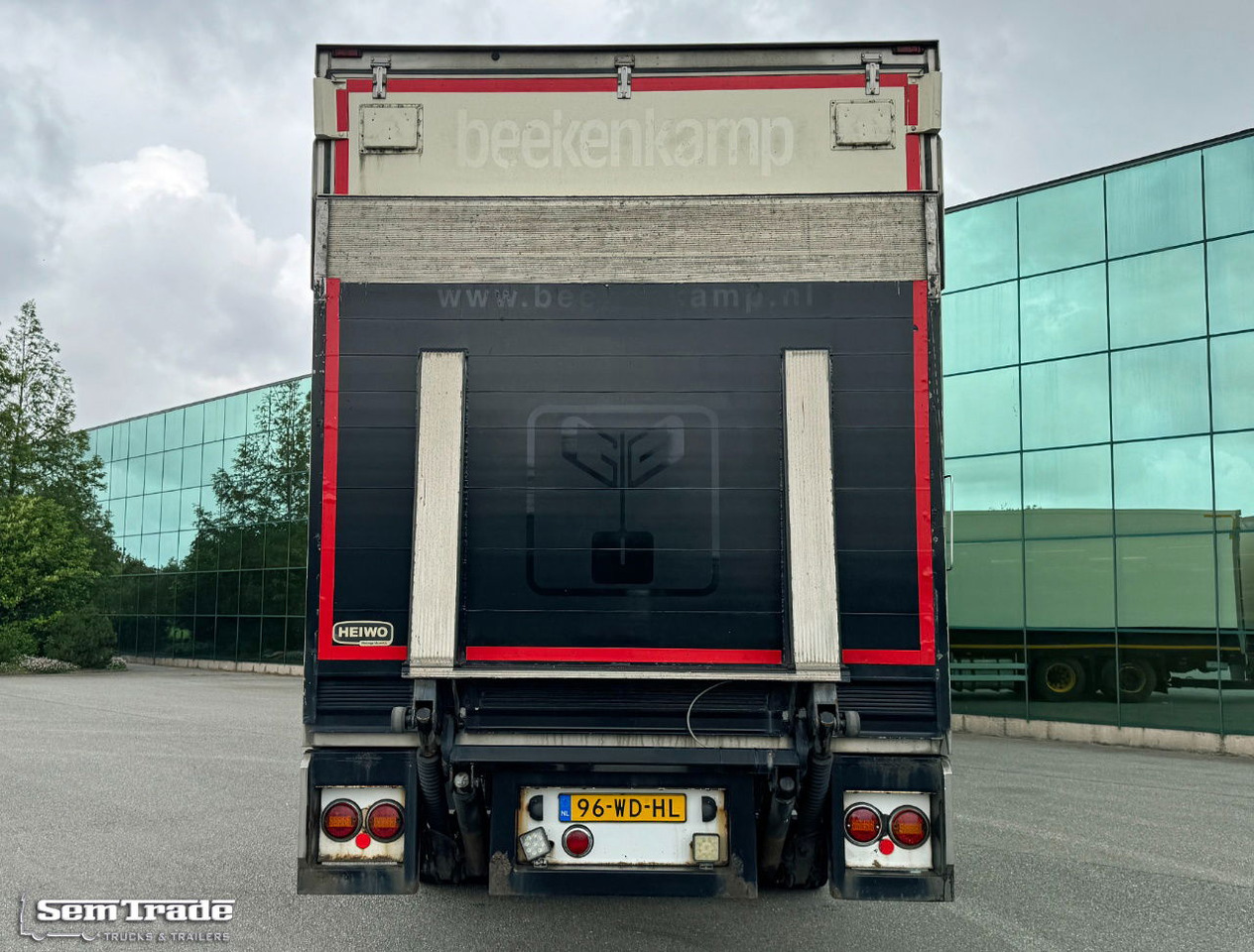 HTF Heiwo Isolated BOX TRS Cooling Tail Lift Holland-Trailer - Remorque frigorifique: photos 4 HTF Heiwo Isolated BOX TRS Cooling Tail Lift Holland-Trailer - Remorque frigorifique: photos 4