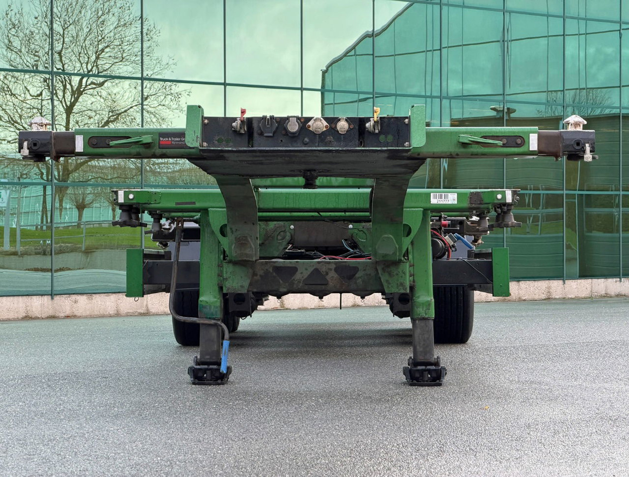 Semi-remorque porte-conteneur/ Caisse mobile Kögel S24-2 Back Slider Lift Axle Disc Brakes 3 Pieces Available NL-Trailer: photos 7 Semi-remorque porte-conteneur/ Caisse mobile Kögel S24-2 Back Slider Lift Axle Disc Brakes 3 Pieces Available NL-Trailer: photos 7