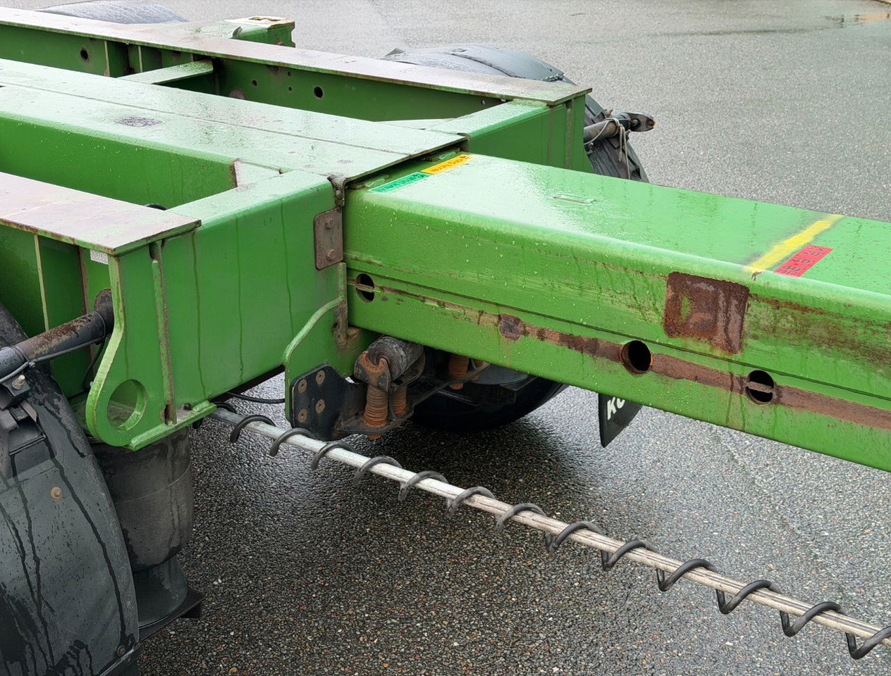 Semi-remorque porte-conteneur/ Caisse mobile Kögel S24-2 Back Slider Lift Axle Disc Brakes 3 Pieces Available NL-Trailer: photos 13 Semi-remorque porte-conteneur/ Caisse mobile Kögel S24-2 Back Slider Lift Axle Disc Brakes 3 Pieces Available NL-Trailer: photos 13
