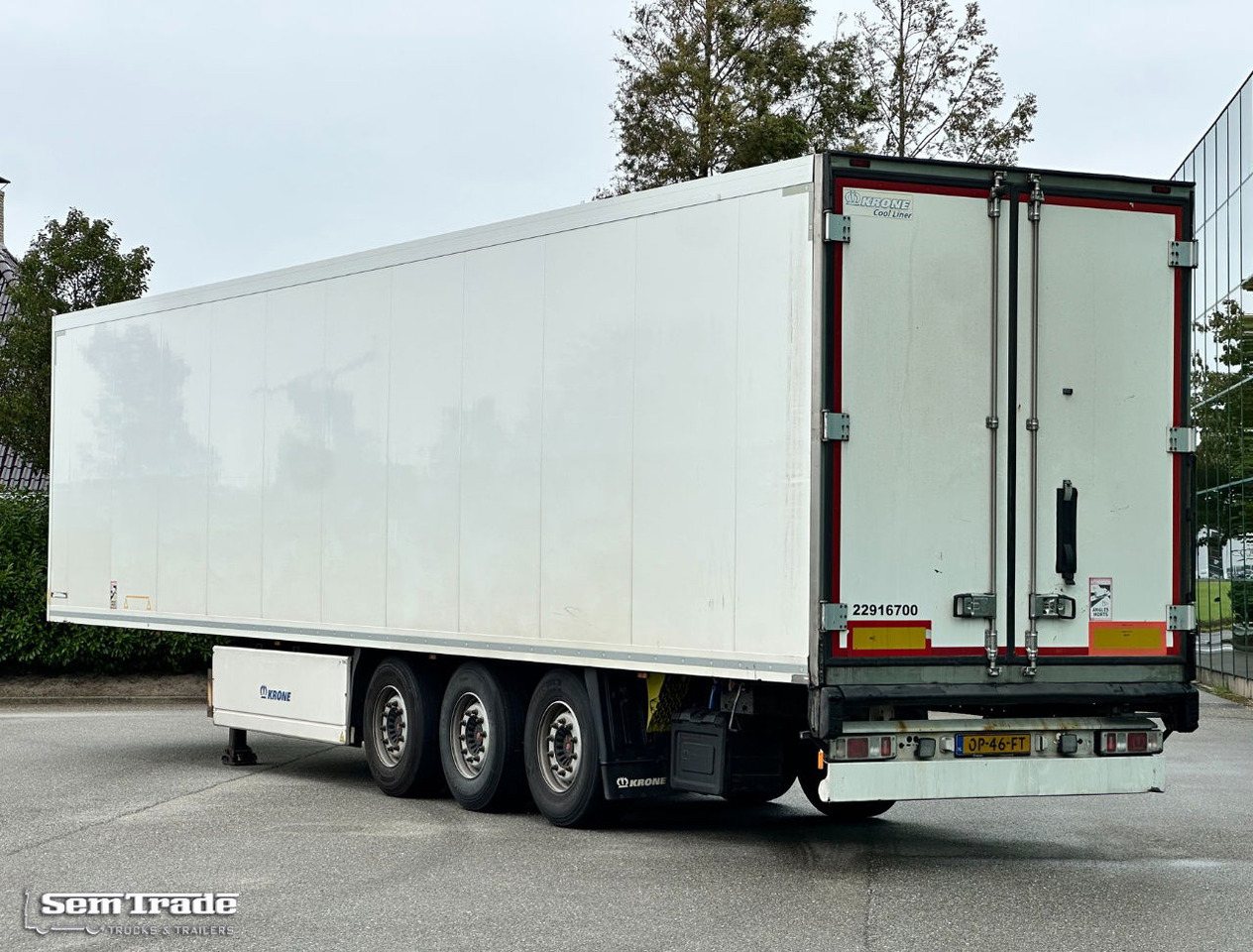 Krone TKS Thermo King SLXe Spectrum BI-Temp Lift Axle Holland-Trailer - Semi-remorque frigorifique: photos 3 Krone TKS Thermo King SLXe Spectrum BI-Temp Lift Axle Holland-Trailer - Semi-remorque frigorifique: photos 3