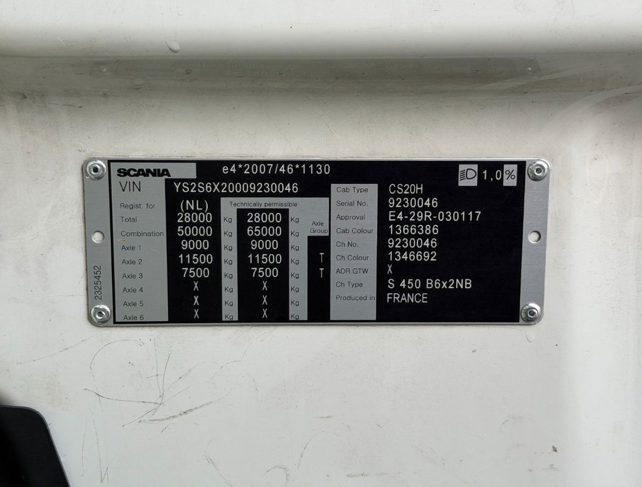 Camion frigorifique Scania S450 Full AIR Retarder VAN Beurden Isolated BOX Hydrarolls TRS Cooling NL-Truck: photos 25 Camion frigorifique Scania S450 Full AIR Retarder VAN Beurden Isolated BOX Hydrarolls TRS Cooling NL-Truck: photos 25