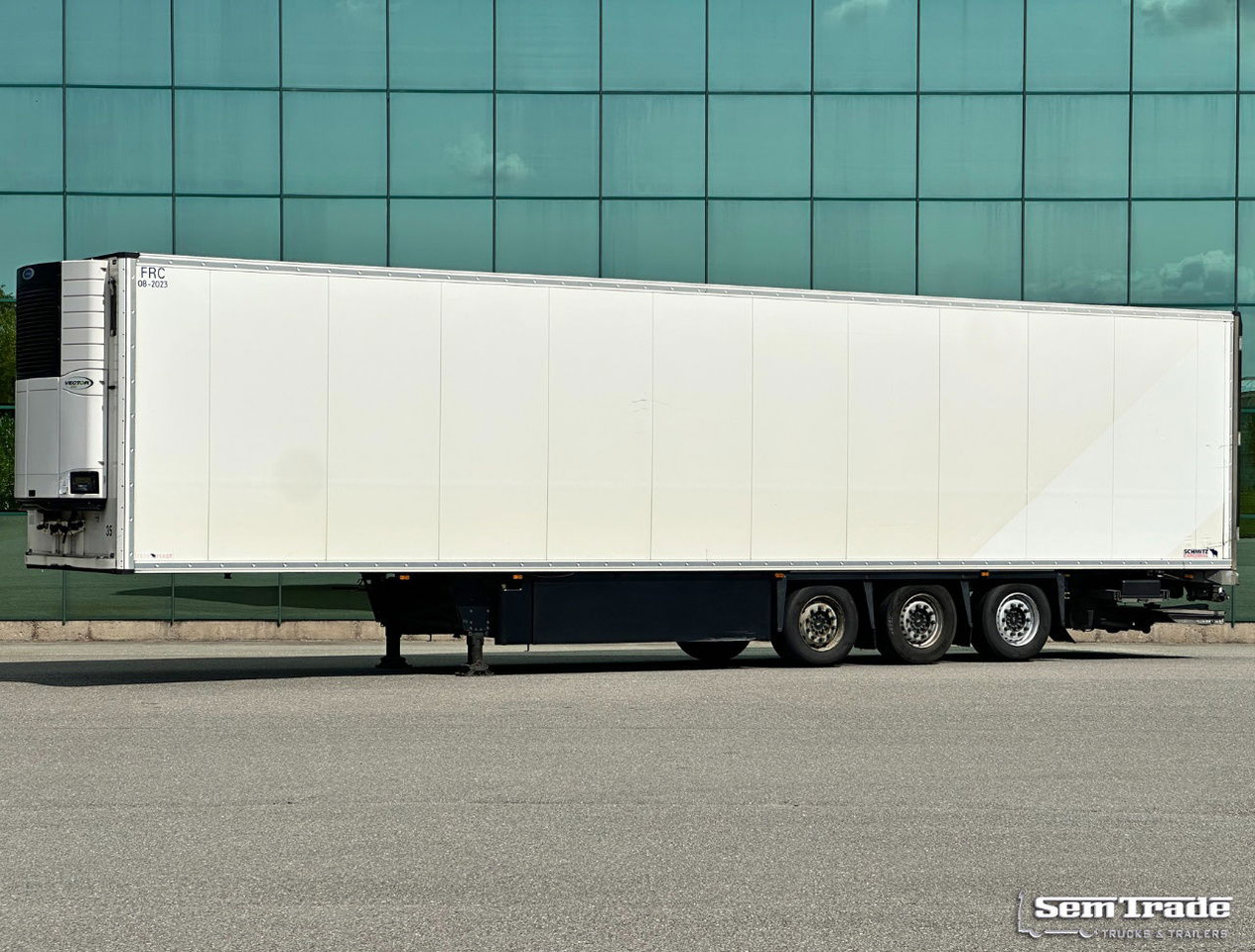 Schmitz Cargobull SCBS3B Carrier Vector 1550 Tail Lift 275 CM High Inside TOP Condition - Semi-remorque frigorifique: photos 1 Schmitz Cargobull SCBS3B Carrier Vector 1550 Tail Lift 275 CM High Inside TOP Condition - Semi-remorque frigorifique: photos 1
