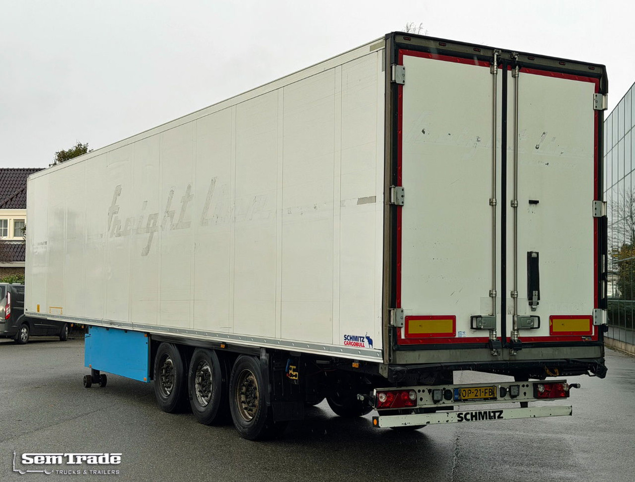 Schmitz Cargobull SCBS3B Thermo King SLXe300 Lift Axle Flowerwide NL-Trailer - Semi-remorque frigorifique: photos 3 Schmitz Cargobull SCBS3B Thermo King SLXe300 Lift Axle Flowerwide NL-Trailer - Semi-remorque frigorifique: photos 3