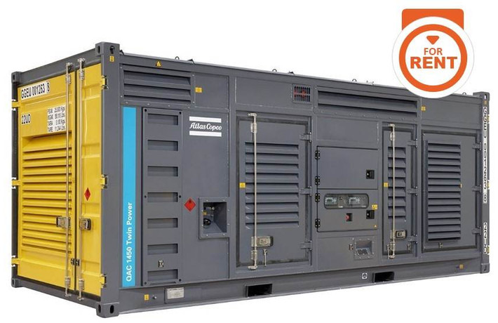 Atlas-Copco QAC 1450 Twin Power (RENTAL) - Groupe électrogène: photos 1 Atlas-Copco QAC 1450 Twin Power (RENTAL) - Groupe électrogène: photos 1