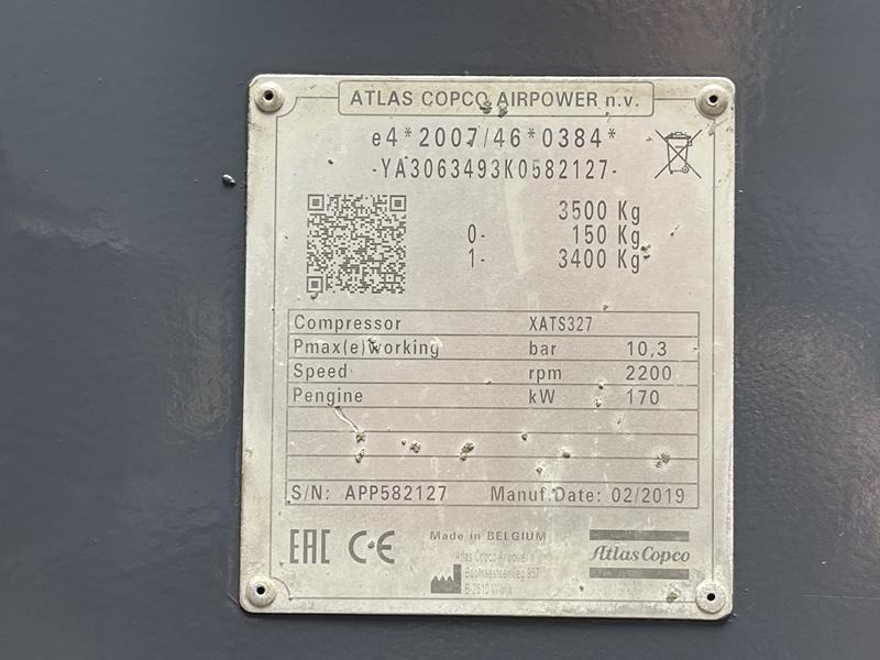 Atlas-Copco XATS 327 MD - Compresseur d'air: photos 3 Atlas-Copco XATS 327 MD - Compresseur d'air: photos 3
