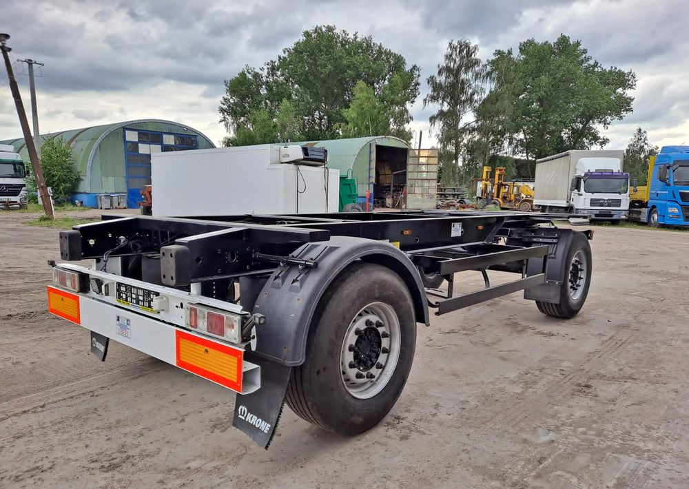 Krone BDF do mleka przyczepa do przewozu mleka - Remorque châssis: photos 2 Krone BDF do mleka przyczepa do przewozu mleka - Remorque châssis: photos 2