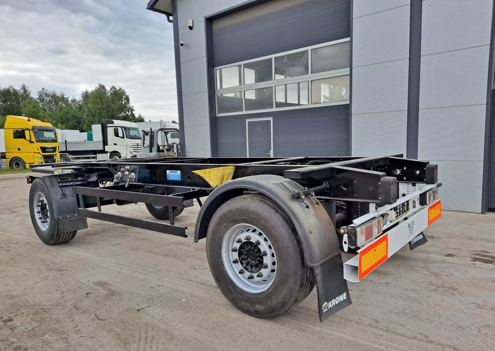 Krone BDF do mleka przyczepa do przewozu mleka - Remorque châssis: photos 3 Krone BDF do mleka przyczepa do przewozu mleka - Remorque châssis: photos 3