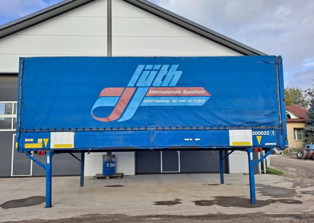 Krone Zabudowa BDF 7,45 18 palet Faktura VAT - Carrosserie bâchee: photos 1 Krone Zabudowa BDF 7,45 18 palet Faktura VAT - Carrosserie bâchee: photos 1