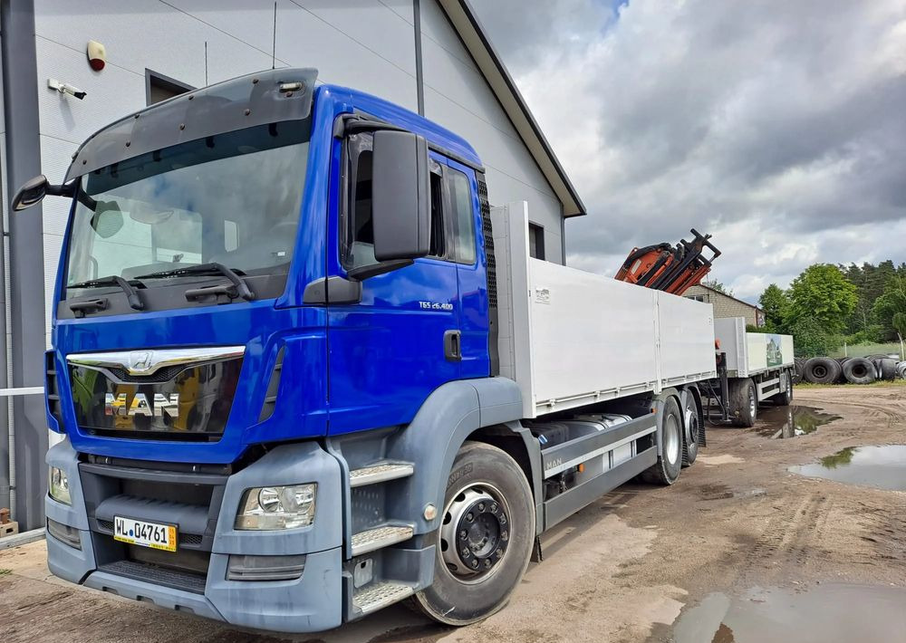 MAN TGS 26.400 Budowlanka Euro 6 - Camion plateau, Camion grue: photos 5 MAN TGS 26.400 Budowlanka Euro 6 - Camion plateau, Camion grue: photos 5