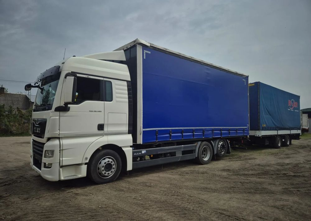 MAN TGX 26.460 Firana ZESTAW - Camion à rideaux coulissants: photos 2 MAN TGX 26.460 Firana ZESTAW - Camion à rideaux coulissants: photos 2
