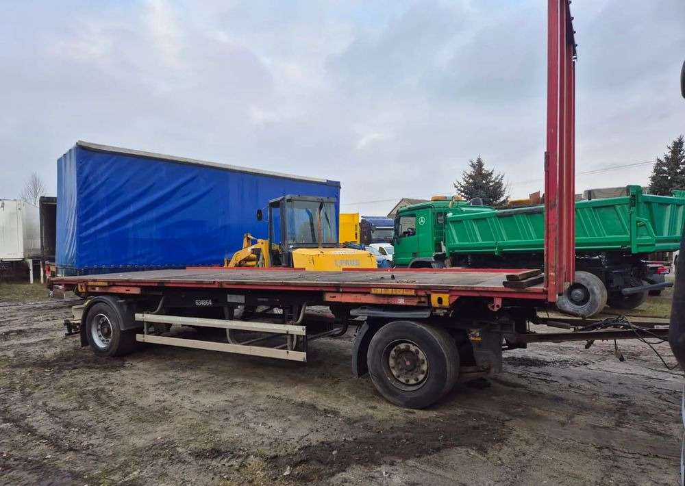 Schmitz Cargobull Przyczepa platforma Schmitz Krone - Remorque plateau: photos 3 Schmitz Cargobull Przyczepa platforma Schmitz Krone - Remorque plateau: photos 3