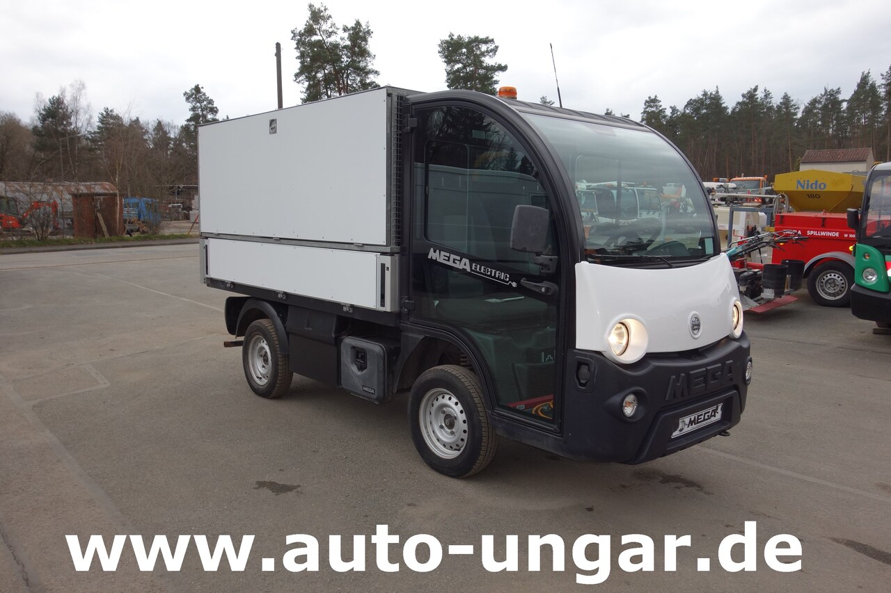 Utilitaire benne, Utilitaire électrique compact Aixam Mega Goupil Aixam Mega E-worker langer Radstand Elektrofahrzeug Kipper Pritsche Kastenaufbau 72Volt: photos 7