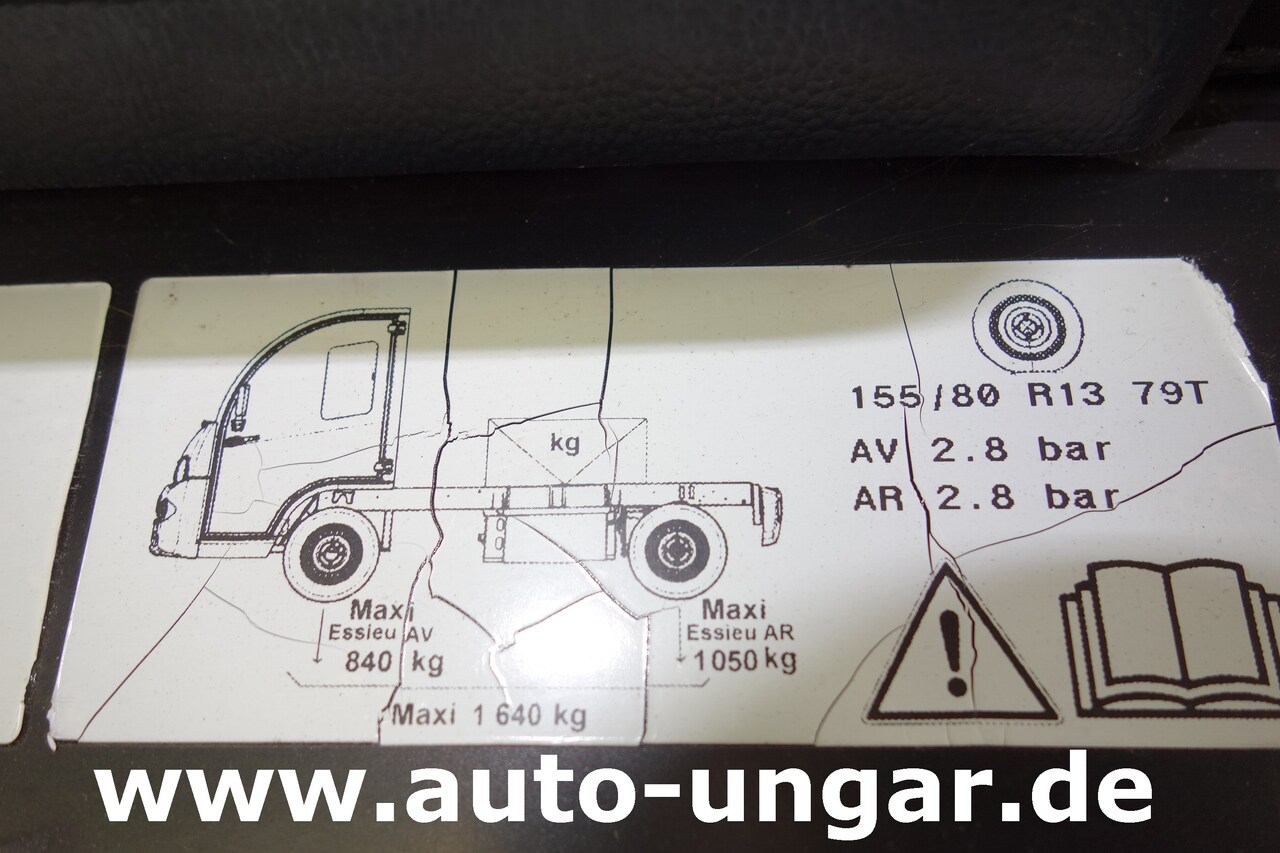 Utilitaire benne, Utilitaire électrique compact Aixam Mega Mega E-worker langer Radstand Elektrofahrzeug Kipper Pritsche 72Volt: photos 10