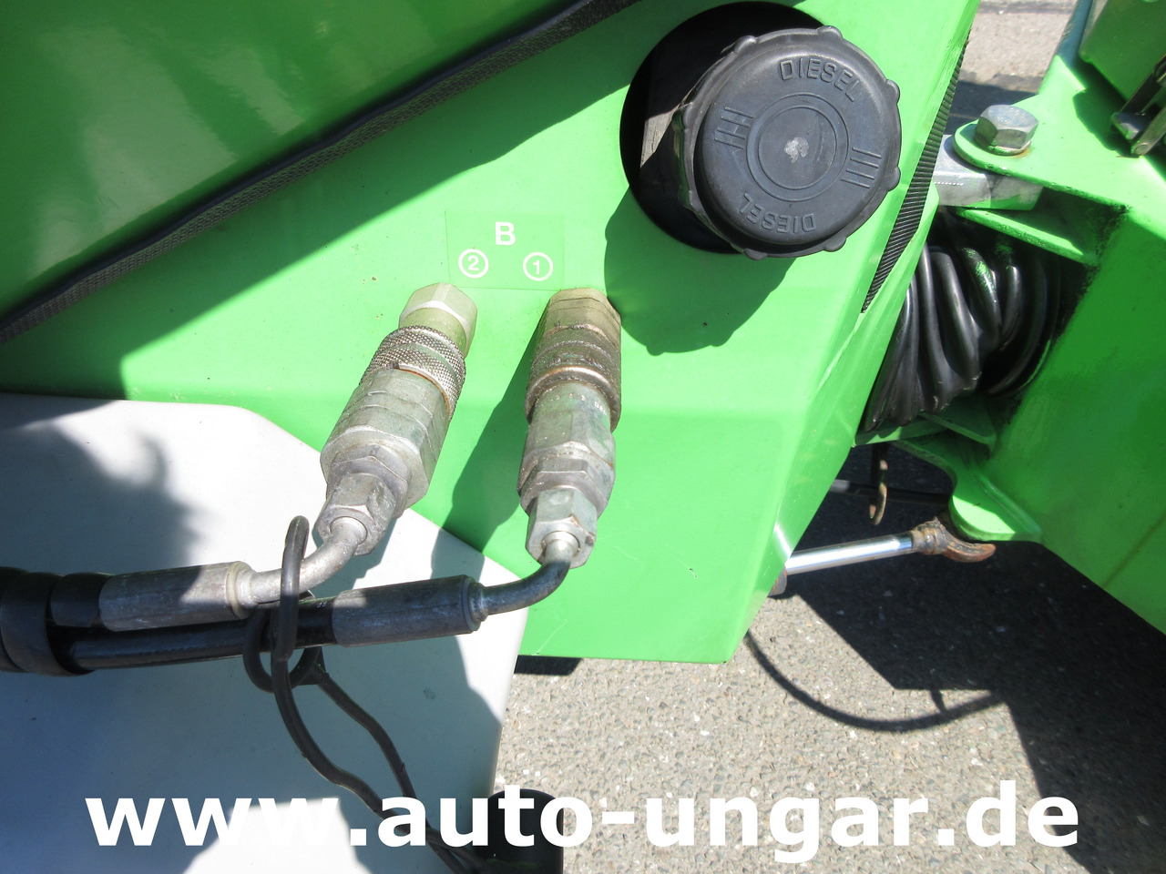 Tracteur communal Egholm Nilfisk 2100 Powerflex 4x4 Kipper AHK Hydraulik Bürste Winterdienst: photos 14