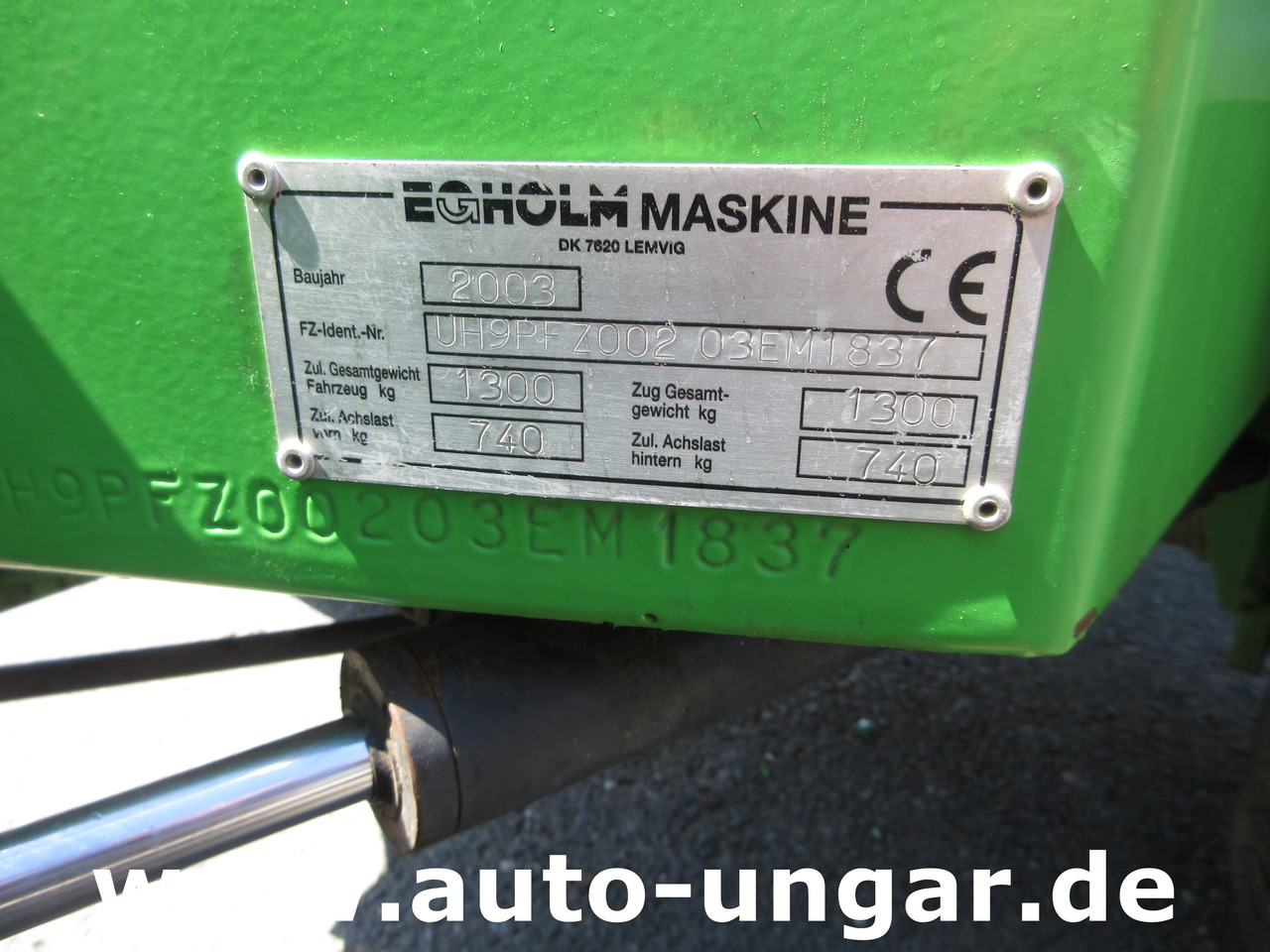 Tracteur communal Egholm Nilfisk 2100 Powerflex 4x4 Kipper AHK Hydraulik Bürste Winterdienst: photos 10
